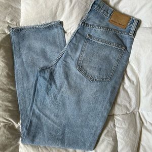 denim forum (bonet high rise loose jean)